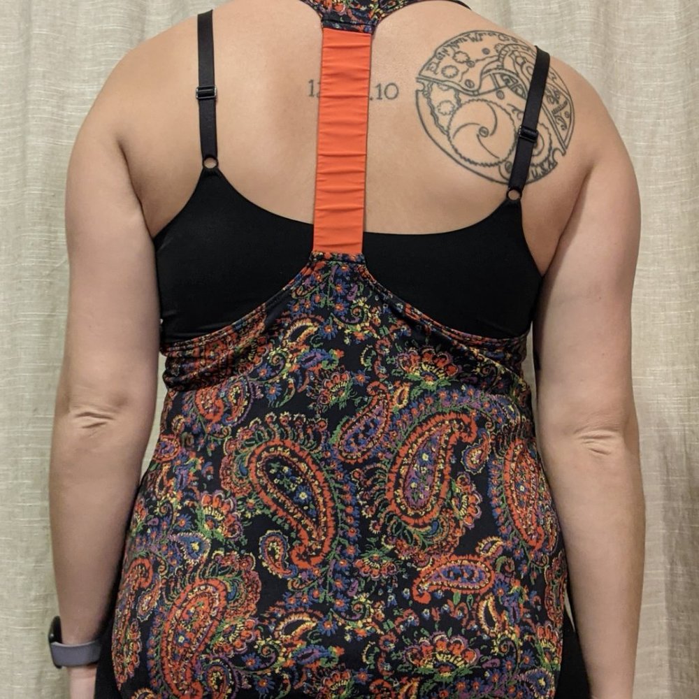 Paisley Racerback Tank - Picture 2 of 5